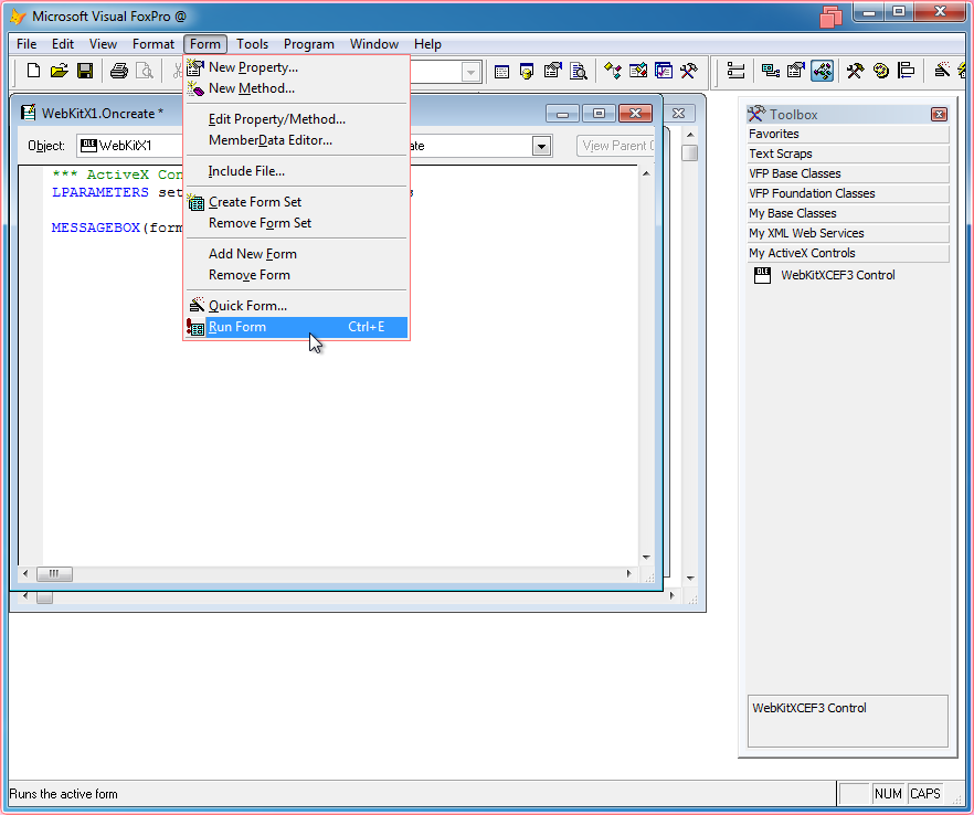 Captura ilustrativa de un sistema ERP